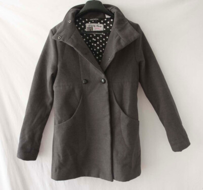 Triple Five Soul Jacket Coat Women Size M/10  Dark Gray **pgd0322p