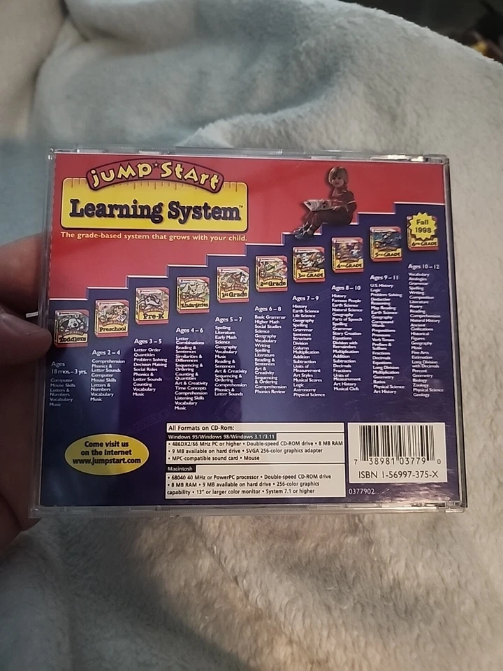 Jump Start: Learning System 2nd Grade PC CD-ROM (1996 Knowledge Adventure) Works - Image 2 of 4