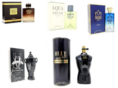 5x Herren Parfüm Restposten 100ml Eau de Parfum EDP Mix Set Männer Duft