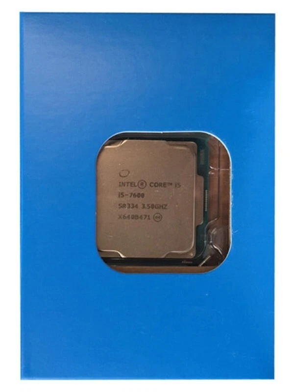 Intel Core i5-7600 CPU Processor Quad-Core 3.5 GHz Socket H4 LGA-1151 65W SR334 - Image 4 of 4