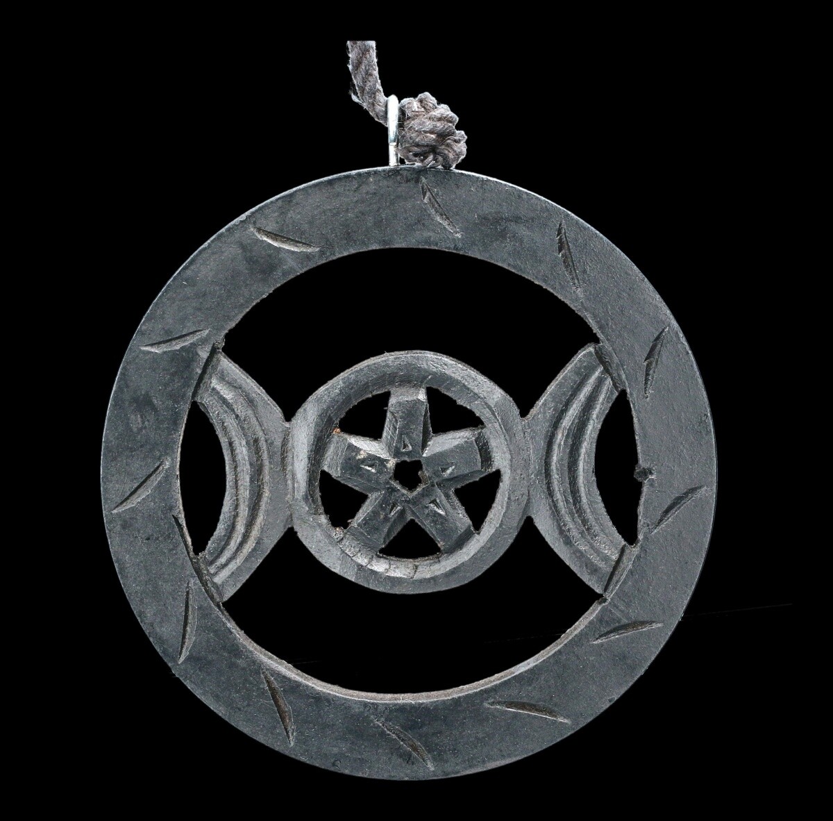 Wall Decor Triple Moon - Black Fantasy