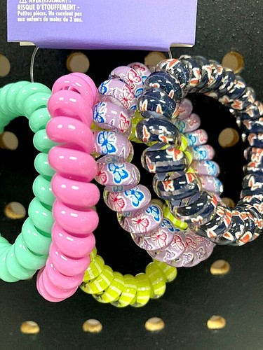 Claire’s Girls 5 Pack of Stretch Bracelets Choose Butterflies / Colored Chrome - Picture 2 of 5