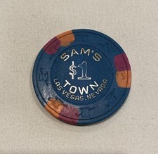Sam's Town 1 Casino Chip - Las Vegas, NV