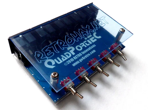 QuadPortIEC . IEC Hub für Commodore