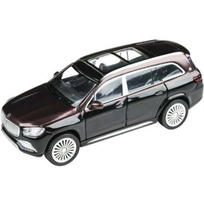 PARA64 Mercedes-Benz Maybach GLS 600 Black Red X167 1:64 Car Paragon PA-55304
