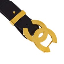 CHANEL Leather Belts Women's 26 Size for sale | eBay