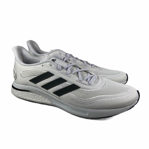 Adidas Supernova White Gray Black Running Shoes Sneakers FV6026 Mens Size 9  | eBay