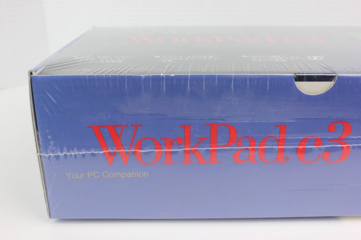 New Factory Sealed IBM WorkPad C3 PDA Model 8602-40J Vintage