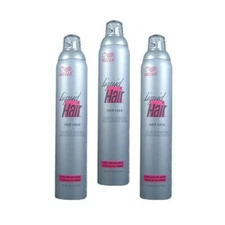 Wella Liquid Hair Grip Lock Finishing Hairspray 8.4 Oz Pack of 3