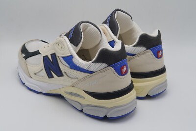 New Balance 990v3 MiUSA White Blue M990WB3 new size 7.5 | eBay