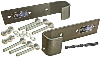 Y Anchor Heavy Duty Shed Hasp & Staple – 5mm Steel, Padlock Ready, Security Kit