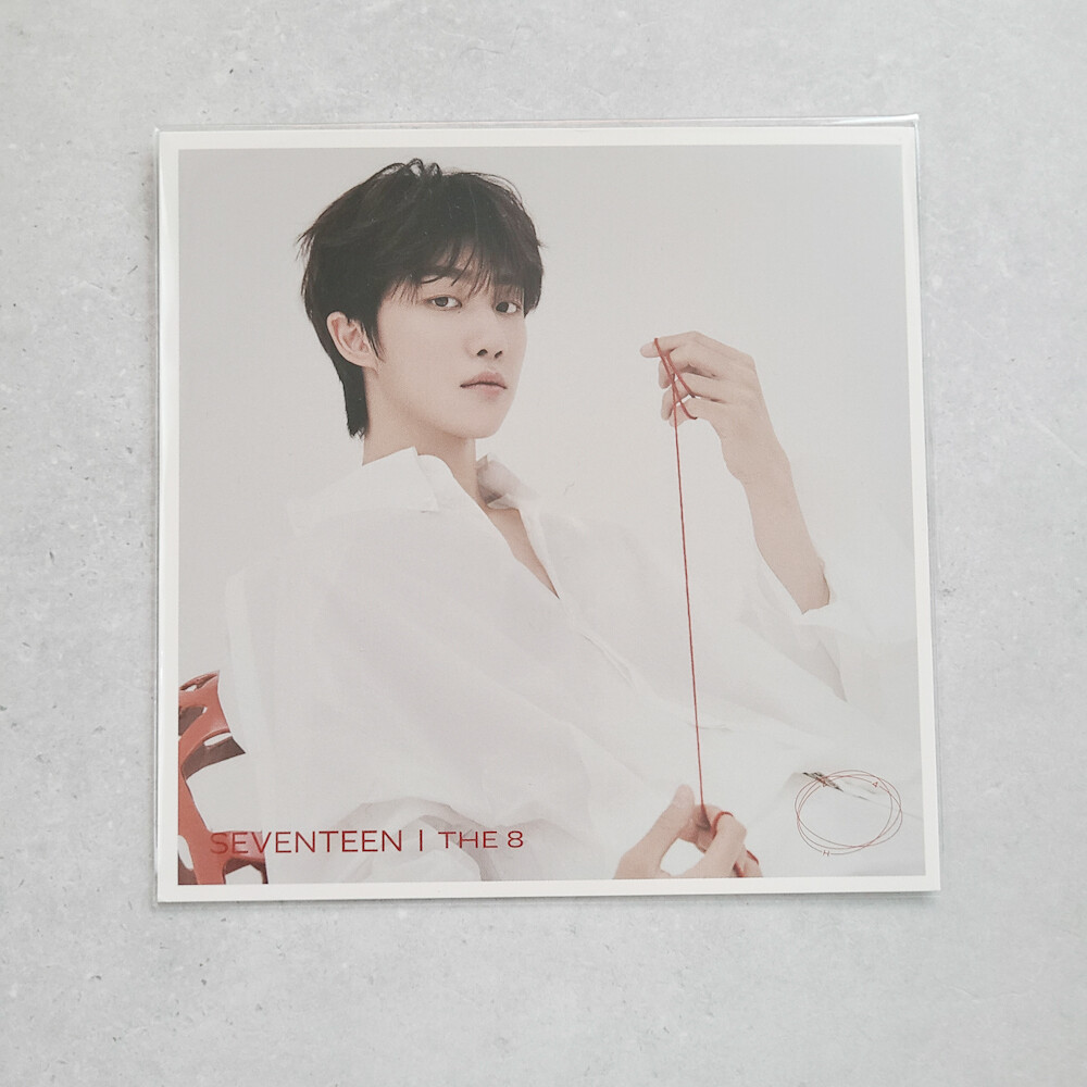 SEVENTEEN アンコンフォトカード　ミンハオ SEVENTEEN 24H Entry Card Photocard JAPAN THE8 Minghao kpop | eBay