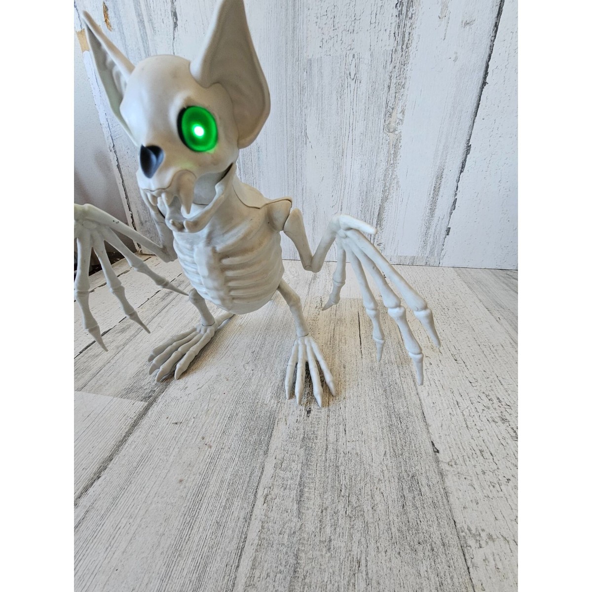 Crazy Bones animated skeleton bat Halloween prop decor | eBay