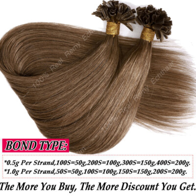 100% remy u tip extensions s-l400.jpg main image 3