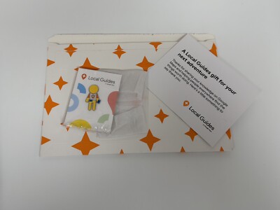 Google Maps Local Guide Award Pin - NEU - VERSIEGTELT/SEALED