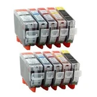 10 Ink Cartridge For Canon Pixma MG5200 MG5250 MG5350 MG6150 MG6220 MG6250
