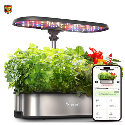 LetPot LPH-SE Hydroponik Anzuchtsystem 12 Hülsen Smart Herb Garden 2