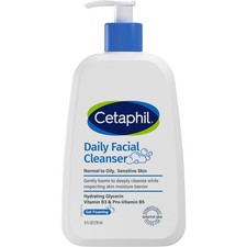 Cetaphil Daily Facial Cleanser 236mL, for Normal to Oily Skin