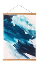 Wood Magnetic Poster Frame 12x16 12x18 12x24in Hanger For Prints Photos Maps Art