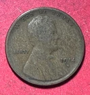 1914S US LINCOLN Cent! "San Francisco" Mint! VG! Lower Mintage! Old US Coin!