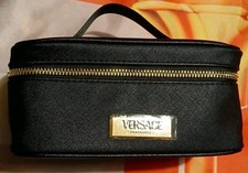 Versace Dylan Purple Black Makeup Toiletries Bag New Gift
