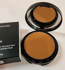 NEW bareMinerals Deep 55 Cool Barepro 16HR Skin-Perfecting Powder Foundation