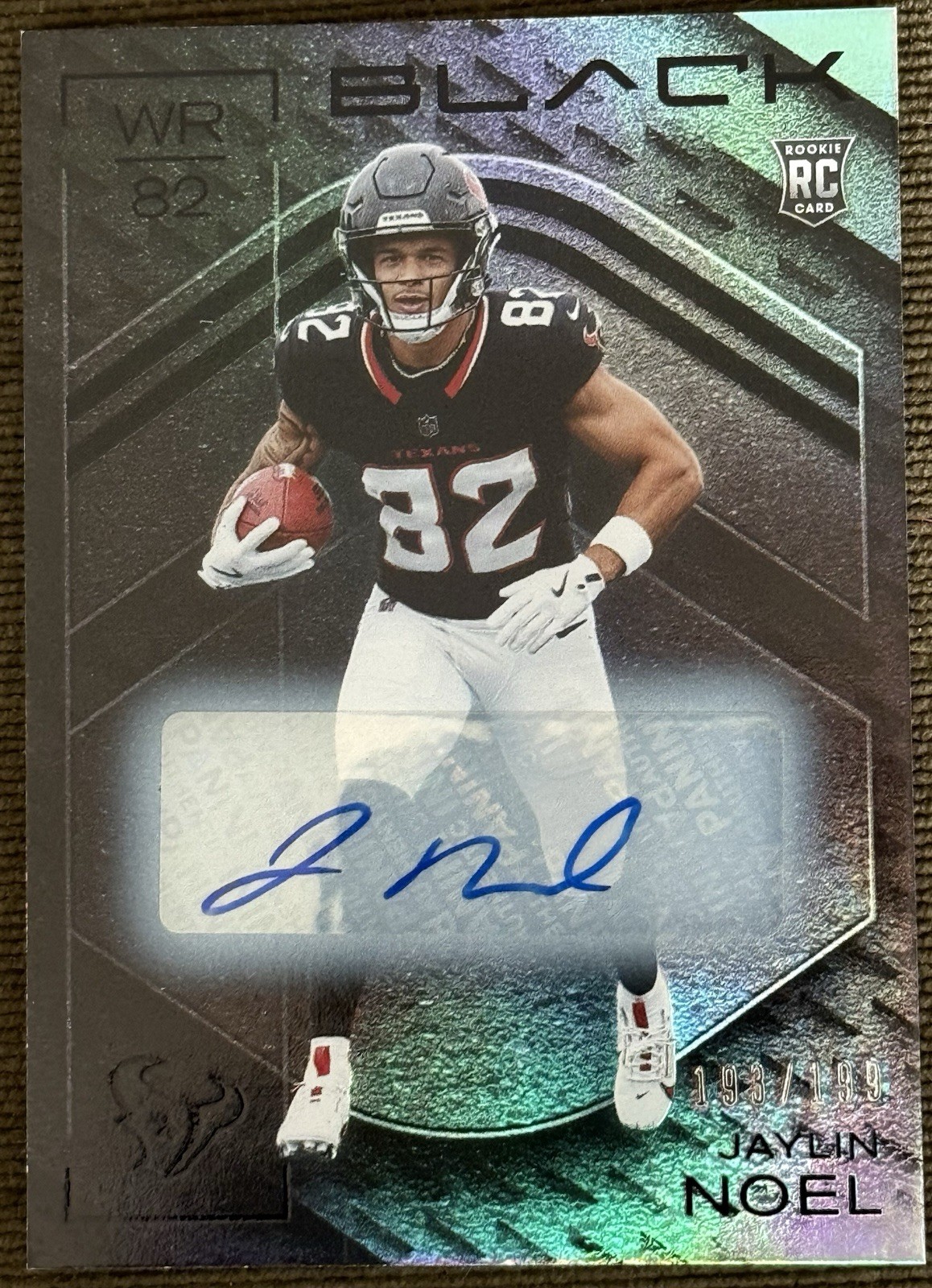Jaylin Noel Panini Black #165 Autograph