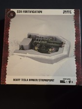 Dust Tactics / Warfare 47 SSU Fortification - Heavy Tesla Bunker / Strongpoint