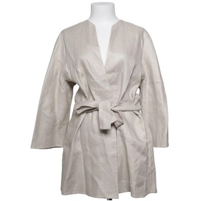Weekend MaxMara, Mantel, Damen, Größe: 46, Beige, Baumwolle/Leinen #CBv