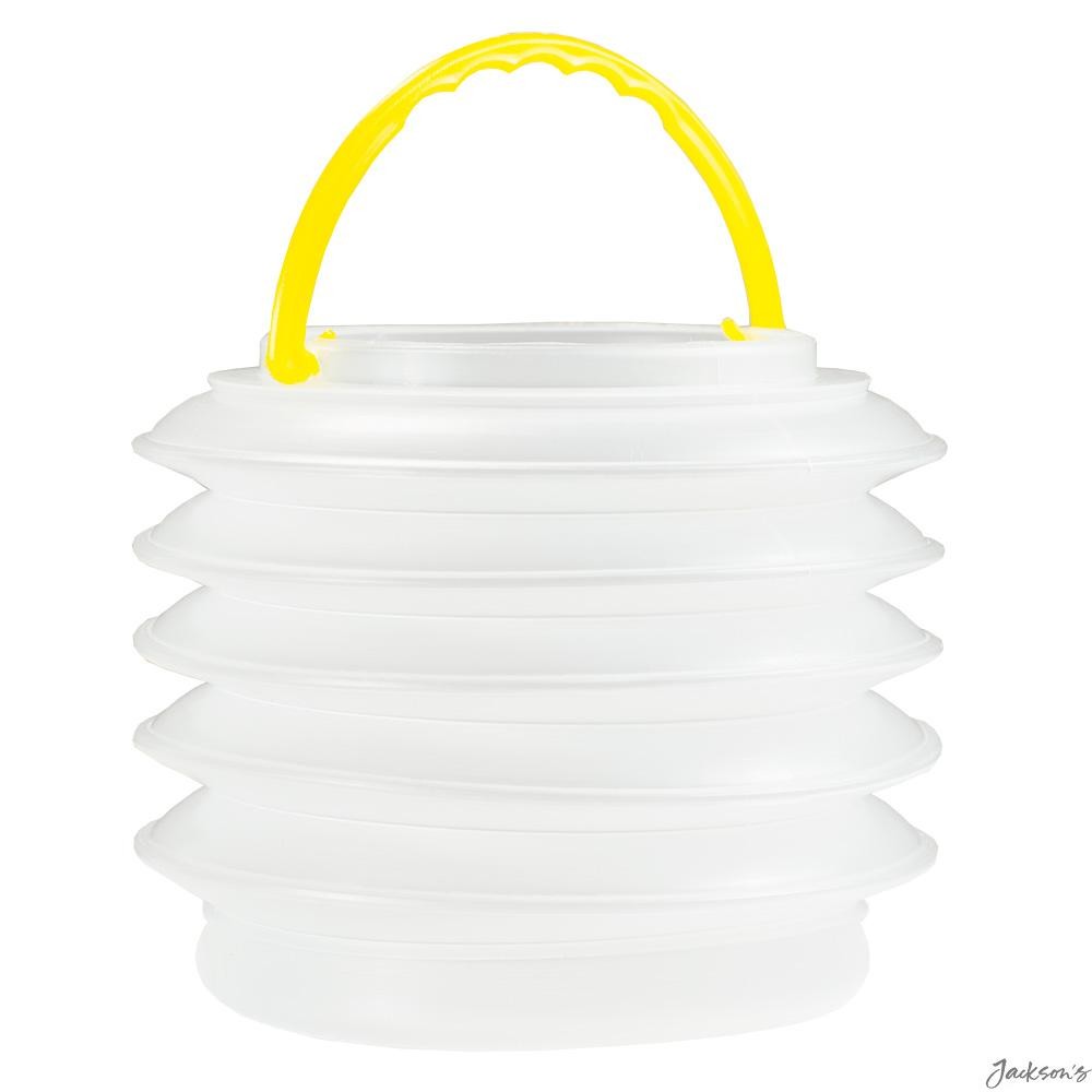 Studio Essentials Collapsible Lantern Water Pot Translucent Plastic 10cm Camp...