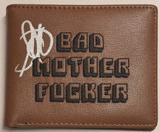 Samuel L. Jackson Signed Pulp Fiction Jules Winnfield Wallet Beckett Witnessed