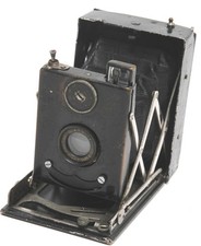  Very rare Vintage Albini Alba 63 Baby Alba strut-folding camera c1910-14 NOTTE