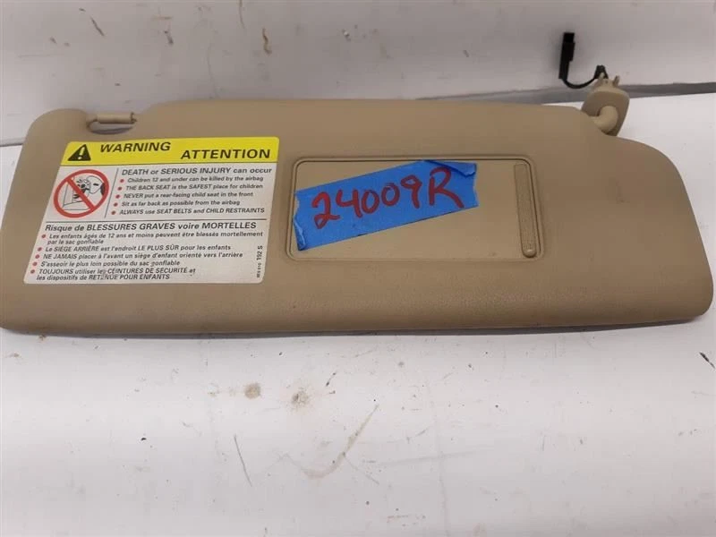 Passenger Sun Visor Convertible Illuminated Fits 03-09 AUDI A4 77413 Foto 4 de 4