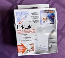 Mommy's Helper Lid-Lok Toilet Seat Safety Latch, White, 1-Pack