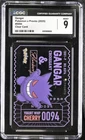Gengar 0094 Clear Card Pokemon X Pronto Other Pokemon Cards CGC 9 Mint