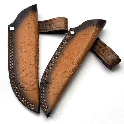Gerade Messer Scheide Holster Tasche Jagd Leder Scheide Outdoor Gürtel Loop Fall