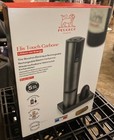 Peugeot Elis Touch Rechargeable Electric Corkscrew With Foil Cutter, Carbone