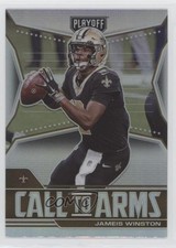 2021 Panini Playoff Call to Arms Silver Prizm Jameis Winston #CA-JWI 0x4v
