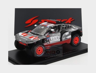 1:43 Spark Audi Q E-Tron RS #204 Rally Dakar 2023 Peterhansel Boulanger S4559 Mo