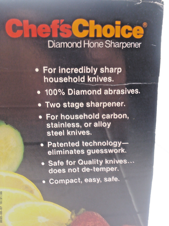 Chef's Choice Diamond Hone Sharpener - Model 300 - Tested | eBay