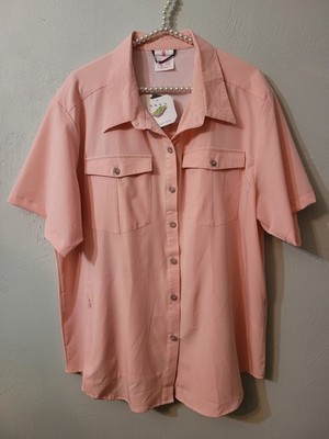Little Donkey Andy Plus Size Women Outdoor Shirt Size XXL