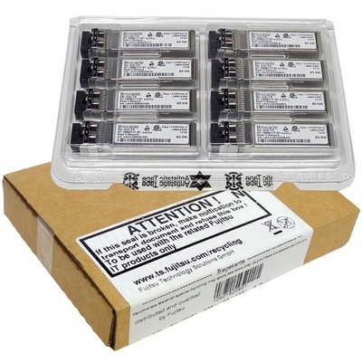 8 x Brocade SFP+ 8GB SW mini GBIC Transceiver Module 57-1000117-01 new / neu OVP