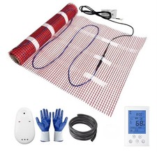 Electric Radiant Floor Heating System, 40 Sq....