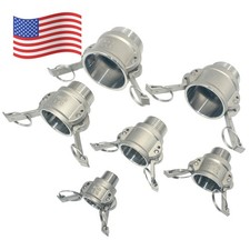 1/2" - 4" in Type B Camlock Female to Male NPT Stainless Steel Pipe Fitting