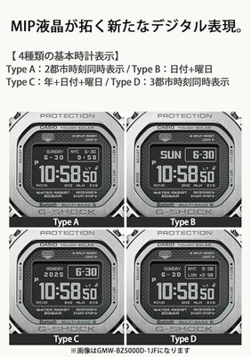 BRAND-NEW Casio GMW-BZ5000D-1JF G-Shock Men's Radio Solar Watch