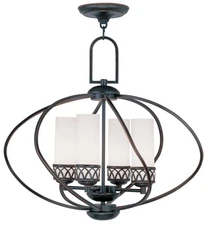 Livex Lighting 4724-67 Westfield Chandelier Olde Bronze