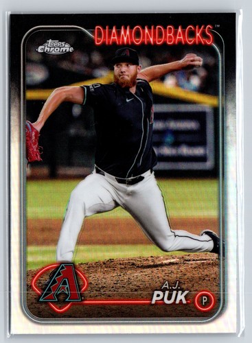 2024 Topps Chrome Update A.J. Puk [Refractor] #USC139 card