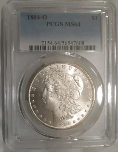 1884O Morgan Dollar PCGS MS64