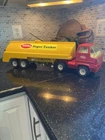 Vintage TONKA SUPER TANKER XR-101Pressed Steel & Plastic Semi Truck & Trailer