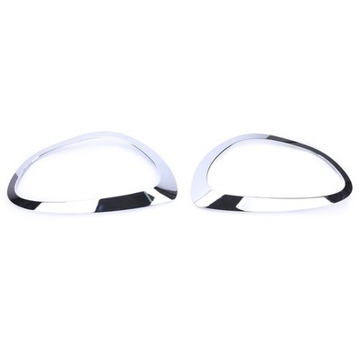 2Pcs Left & Right Headlight Bezel Set For 2017-2023 Mini Cooper Countryman New
